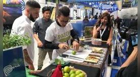 Benavente se lució preparando ceviche Benavente se lució preparando ceviche