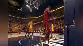LeBron James sufrió un terrible corte en partido de la NBA [VIDEO]  