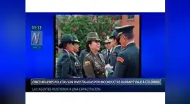 Mujeres policías son investigadas por inspectoría dIjo el director de la PNP