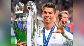Cristiano Ronaldo lució nuevo look en los festejos del Real Madrid por el título de la Champions League 