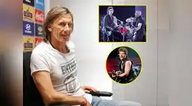 Gareca expresó su admiración por Soda Stero y Bon Jovi