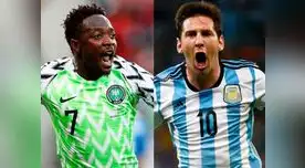 Argentina se enfrenta a Nigeria buscando clasificar a octavos de final en Rusia 2018