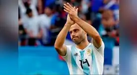 Javier Mascherano. Fuente: Twitter