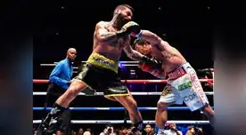 Así fue el terrible golpe recto que recibió La Máquina. Pacquiao es nuevamente campeón mundial