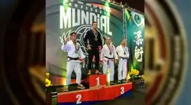 Luchador peruano salió campeón de Jiu Jitsu en Brasil