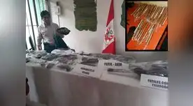 Policía detiene a presuntos integrantes de banda con fusiles y cartuchos de dinamita