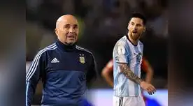 Sampaoli y Messi, el corto tiempo en la selección no sirvió para sumar.
