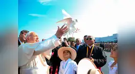 El papa Francisco envió saludo a los peruanos por las Fiestas Patrias