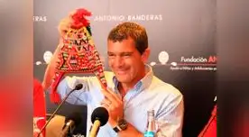 Antonio Banderas saluda al Perú por Fiestas Patrias 