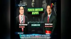 Nuevo audio entre Salvador Heresi y César Hinostroza Nuevo audio entre Salvador Heresi y César Hinostroza