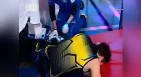 Nicola Porcella sufrió terrible accidente en plena competencia