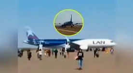 Momentos de terror vivieron pasajeros de vuelo comercial que viajaban a Santiago