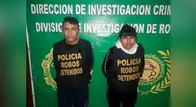 Dirincri: Dos hermanos operaban robando a transeúntes en paraderos de SJL
