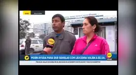 Piden ayuda para tratar a gemelas en Estados Unidos Piden ayuda para tratar a gemelas en Estados Unidos