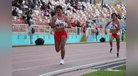  empleó Mery Rojas un tiempo de  16min08s77c para las 12 vueltas y media al estadio Chan  Chan