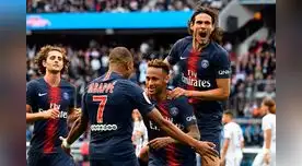 Festejo por el gol marcado por Neymar. FOTO: EFE Festejo por el gol marcado por Neymar. FOTO: EFE