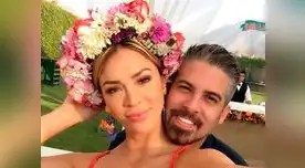 Sheyla Rojas y su novio Pedro Moral