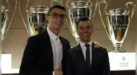 Mendes molesto porque CR7 no fue galardonado como el mejor de la UEFA