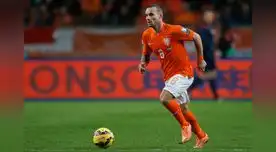 Wesley Sneijder jugará 60 minutos ante Perú