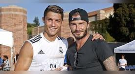 Beckham ya  adelantó conversaciones con Cristiano Ronaldo para llevarlo a la MLS