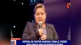 Esposa de pastor Santana asume en dirección de El Aposento Alto. 