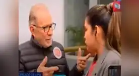 Ricardo Belmont ofendió a reportera