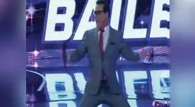 Adolfo Aguilar termina con el terno roto tras realizar su primer baile