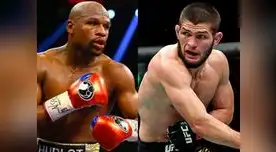 Khabib reta a Mayweather en una pelea que los fanáticos ya esperan con ansias 