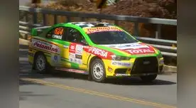 Ronmel Palomino junto a su tripulante Adolfo Espinosa lideran en  Los Caminos del Inca