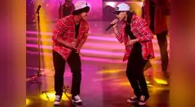 El artista de año: Luis Baca y Jonathan Rojas deslumbraron con caracterización del grupo 'Salserin' [VIDEO]