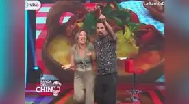 Aldo Miyashiro 'botó' a Sandra Vergara del set por hacer una broma de mal gusto