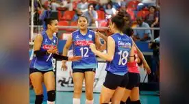 Los parciales a favor de Géminis fueron 25-17; 20-25; 25-22 y 25-23 Los parciales a favor de Géminis fueron 25-17; 20-25; 25-22 y 25-23