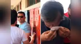 Hombre mayor terminó sangrando