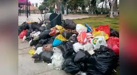 Bellavista amanecieron bajo alfombras de desperdicio