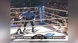 Floyd Mayweather derrotó a Kusawa en 42 segundos y cobró 88 millones de dólares [