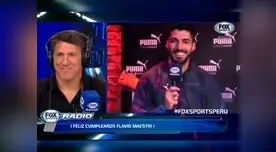 Flavio Maestri quedó al borde las lágrimas por el saludo de cumpleaños que recibió de Luis Suárez desde Berlin