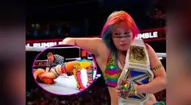 Asuka hizo llave de la que era imposible escapar