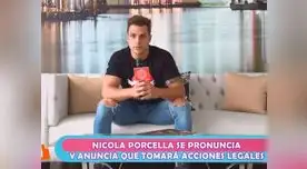 Nicola Porcella rompe su silencio