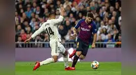 marcó dos goles Suárez en la victoria 3-0 del Barcelona ante Real Madrid. FOTO: EFE