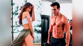 Ivana Yturbe y Mario Irivarren gozaron del concierto de Wissi y Yandel