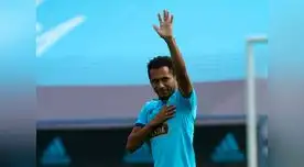 Lobatón marcó un golazo de tiro libre. FOTO: FOTO LIBERO Lobatón marcó un golazo de tiro libre. FOTO: FOTO LIBERO