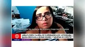 Cajera involucrada en la clonación de tarjetas en Miraflores