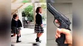 Un policía había dejado su arma en la mochila de su hija y olvidó retirarla luego