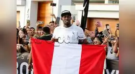 Usain Bolt fue ovacionado por los asistentes a la carrera Usain Bolt fue ovacionado por los asistentes a la carrera