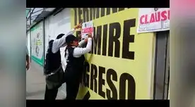 Terminal interprovincial de Atocongo fue clausurado dos veces en menos de 12 horas.