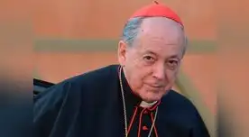 Juan Luis Cipriani se niega a responder pregunta sobre si Alan García recibirá la bendición de la iglesia