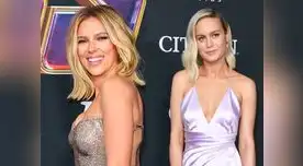 Scarlett Johansson y Brie Larson cautivaron a sus fans Scarlett Johansson y Brie Larson cautivaron a sus fans