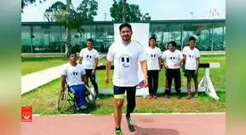 José  Luis Casas deportista paralímpico estará presente en la prueba