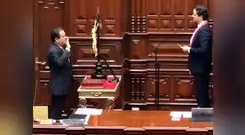 Luis Iberico juramentó como nuevo Congresista