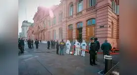 Amenaza en Casa Rosada Amenaza en Casa Rosada